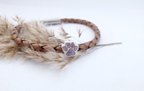 Bransoletka z koralkiem modułowym z sierścią - Biżuteria Friends Forever