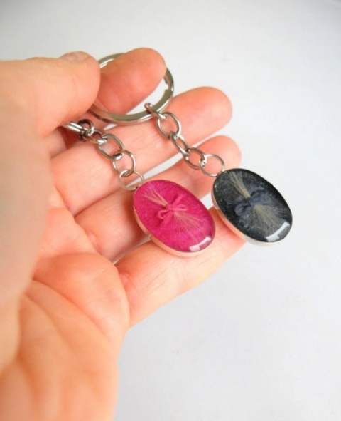 brelok z sierścią psa - biżuteria personalizowana dla psiarzy