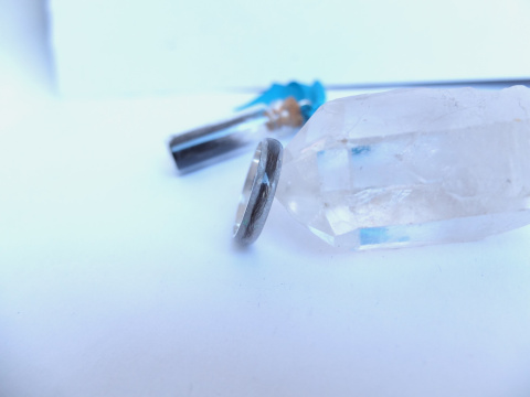 Obrączka z sierścią pupila ze srebra 925 — biżuteria pamiątkowa