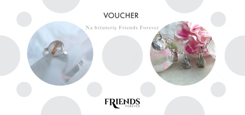Voucher podarunkowy Friends Forever – biżuteria personalizowana z pupilem